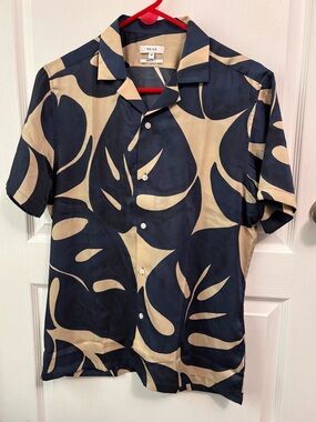 REISS “SOUL” regular fit, SS button down shirt. Medium.